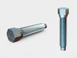 Винт установочный с шестигранной головкой и цилиндрическим концом